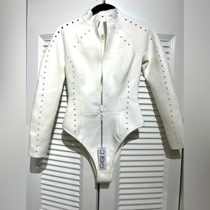 Gigi C bikinis Riley surf suit, medium white